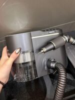 대단한 혁신 네일 진공 청소기 무브러시 터빈 무소음 대형 흡입 연마 제거기 먼지 필터 네일 도구 - 이미지 4