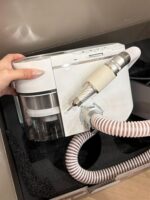 대단한 혁신 네일 진공 청소기 무브러시 터빈 무소음 대형 흡입 연마 제거기 먼지 필터 네일 도구 - 이미지 5