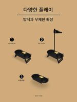 몬트마 아메리칸 블랙골드 스테인리스 스틸 그릇 고양이와 개를 위한 범용 먹이 그릇 애완동물 캠핑 가구 식탁 목 보호대 넘어짐 방지 - 이미지 5