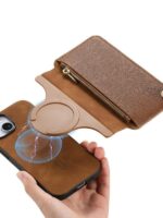 삼성 S24ultra 모바일 폰 케이스 S23+ 새로운 무선 자기 충전 S23fe 고급 플립 커버 A55/54/35/34 전체 패키지 낙하 방지 A25/24/15/05S 쉘 M14에 적합