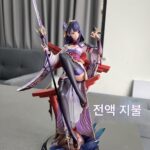 원신 임팩트 게임 주변기기 레이든 제너럴 핸드메이드 천둥과 침묵 2차원 미소녀 모델 장식품 생일 선물