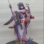 원신 임팩트 게임 주변기기 레이든 제너럴 핸드메이드 천둥과 침묵 2차원 미소녀 모델 장식품 생일 선물 - 이미지 2