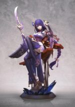 원신 임팩트 게임 주변기기 레이든 제너럴 핸드메이드 천둥과 침묵 2차원 미소녀 모델 장식품 생일 선물 - 이미지 4