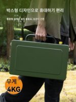 VOOMA 야외 휴대용 접이식 카드 더블 헤드 스토브 분할 가스 스토브 캠핑 피크닉 쿠커 강렬한 불 방풍 - 이미지 2