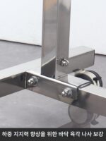 강시키 간호테이블 이동식 리프팅 침대 옆 탁자 침상 노인 식탁 병원 환자 식탁 산모용 테이블 - 이미지 4