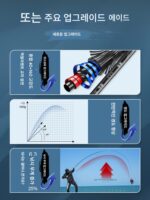 구마이 로드 프론트 로드 신형 낚싯대 초경량 초경량 낚싯대 특수 낚싯대 티징 낚시 위치 조정 19 조절 낚싯대 이중 용도 - 이미지 5