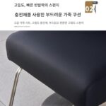 고급 이발소 의자 인터넷 연예인 미용실 의자 미용실 특수 이발 의자 리프트 좌석 펌 및 염색 미용 의자 - 이미지 3