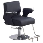 고급 이발소 의자 인터넷 연예인 미용실 의자 미용실 특수 이발 의자 리프트 좌석 펌 및 염색 미용 의자 - 이미지 5