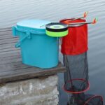 2-in-1 낚시상자 의자 소형 중형 낚시상자 생선 보관상자 두꺼워진 낚시통 휴대용 통 살아있는 물고기 통에 앉을 수 있음 - 이미지 4