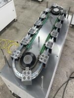 산업용 지능형 원형 아크 원형 컨베이어 라인 가이드 체인 v형 T형 롤러 선형 타원형 생산 라인 - 이미지 3