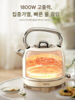 Gligo 전기 주전자 대용량 고가 유럽 스타일 전자동 전원 꺼짐 2024년 신형 가정용 주전자 - 이미지 2