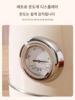 Gligo 전기 주전자 대용량 고가 유럽 스타일 전자동 전원 꺼짐 2024년 신형 가정용 주전자 - 이미지 3