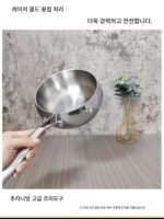 키친 퀸 애플 밀크 포트 가정용 316 스테인리스 스틸 복합 스틸 식품 보충 냄비 가스 스토브 유도 쿠커 범용 - 이미지 5