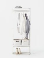 무인양품 접이식 다리미 옷걸이 옷 건조대 옷걸이 발코니 신제품 - 이미지 3