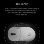 Logitech GPW4 Hawkeye 듀얼모드 무선 게이밍 마우스 Dog Fart King 4세대 8K Chicken CF 주변 마우스 - 이미지 5