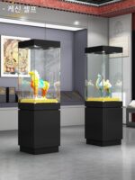 맞춤형 수제 옥 유물 미술품 전시 캐비닛 박물관 부스 부티크 골동품 유리 전시 캐비닛 수제 캐비닛