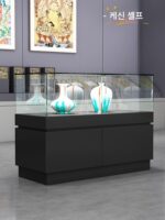 맞춤형 수제 옥 유물 미술품 전시 캐비닛 박물관 부스 부티크 골동품 유리 전시 캐비닛 수제 캐비닛 - 이미지 5