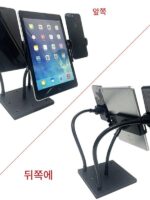 태블릿 폰 스탠드 데스크탑 멀티 카메라 배치 스탠드 메탈 스튜디오 더블 라이브 모바일 폰 아이패드 태블릿 스탠드 - 이미지 2