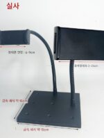 태블릿 폰 스탠드 데스크탑 멀티 카메라 배치 스탠드 메탈 스튜디오 더블 라이브 모바일 폰 아이패드 태블릿 스탠드 - 이미지 3