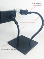 태블릿 폰 스탠드 데스크탑 멀티 카메라 배치 스탠드 메탈 스튜디오 더블 라이브 모바일 폰 아이패드 태블릿 스탠드 - 이미지 4