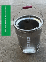 이동식 스토브 농촌 장작 스토브 가정용 이동식 지상 스토브 장작 연소 단순 대형 스토브 바베큐 난방 스토브 - 이미지 2