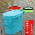 2-in-1 낚시상자 의자 소형 중형 낚시상자 물고기 보관함 두꺼운 낚시통 위에 앉을 수 있는 휴대용 양동이 제조업체