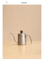 반지지아 핸드브루 커피포트 세트 드립필터컵 세트 V자형 필터컵 야외 캠핑 핸드브루 커피포트 - 이미지 4