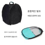 앵무새 여행 가방 투명 휴대용 핸드헬드 새장 블랙 피닉스 찌르레기 및 작은 타이 상 따뜻한 빛 차단 대형 여행 가방 - 이미지 5