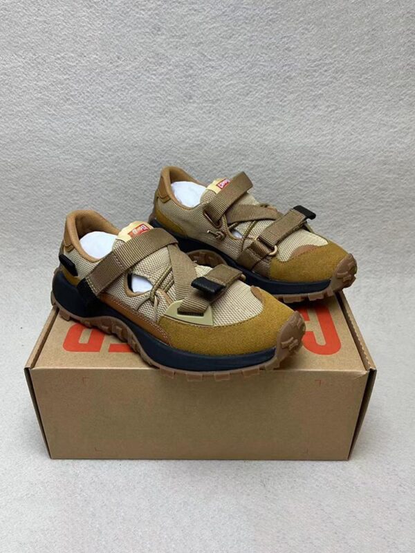 여성용 스페인 스포츠화 2024년 신상품 봄 가을 메쉬 두꺼운 밑창 아빠화 캐주얼 여성화 소프트 밑창 러닝화