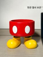 키 보관 현관 장식품 미키 현관 캐비닛 이사 선물 이사 선물 고급 실용 장식 선반