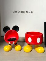 키 보관 현관 장식품 미키 현관 캐비닛 이사 선물 이사 선물 고급 실용 장식 선반 - 이미지 5