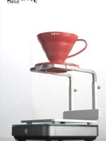 핸드 브루 커피 랙 V60 필터 가정용 깔때기 커피 필터 컵 스테인리스 스틸 핸드 그라인더 드립 세트 컴패니언 - 이미지 2