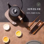 명잔 주전자 가정용 항온 전기 주전자 차 끓이는 데 사용 특수 단열 통합 티 테이블 티 메이커 전기 찻주전자 - 이미지 3