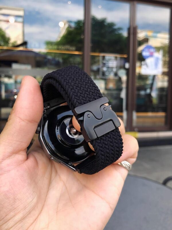 Kaker Storm 로봇 버클은 Huawei GT5 스트랩 GT4 탄성 루프 브레이디드 워치3 Xiaomi 18에 적용 가능
