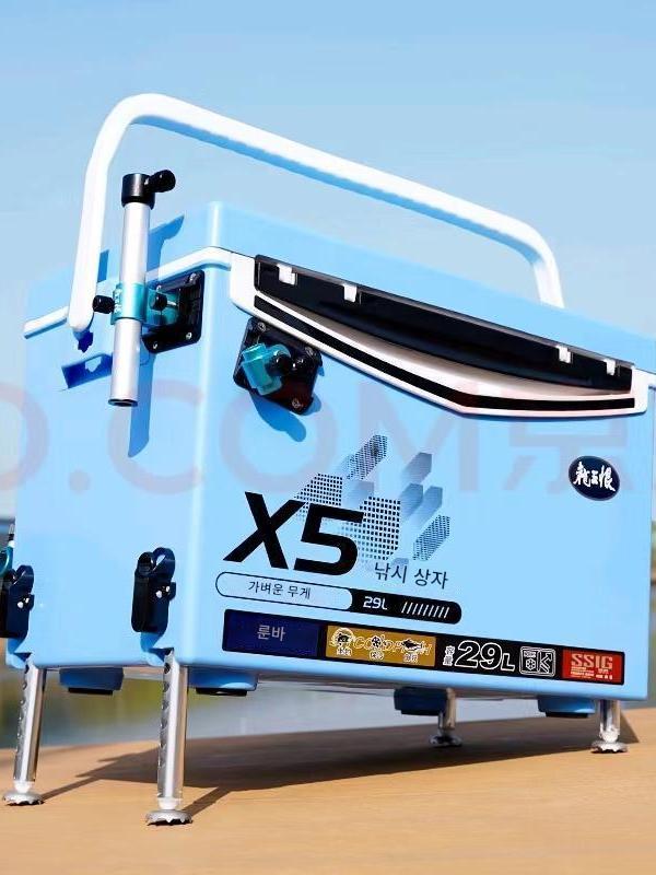 새로운 낚시 상자 낚시 장비 정리 낚시 의자 낚싯대 손 낚싯대 터렛 미끼 초경량 트렌디한 물고기 상자