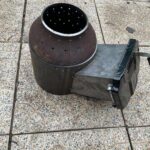 수제 나무 난로 라이너 조립 가스 탱크 개조 난로 액세서리 인터넷 유명인 무연 난로 증발기 연소실 농축 - 이미지 3