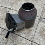 수제 나무 난로 라이너 조립 가스 탱크 개조 난로 액세서리 인터넷 유명인 무연 난로 증발기 연소실 농축 - 이미지 5