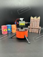 녹 부식 게임 자동 포탑 주변 핸드메이드 모델 데스크탑 장식품 테이블 세팅 - 이미지 3