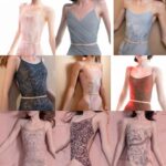 룸 야란샹 JAC 컬렉션 발레 레오타드 댄스 트레이닝복 요가 바디복 Just A Corpse