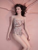 룸 야란샹 JAC 컬렉션 발레 레오타드 댄스 트레이닝복 요가 바디복 Just A Corpse - 이미지 2