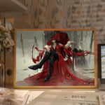 나라카: 블레이드포인트 닝홍 나이트라이트 페인팅 e스포츠 룸 게임 주변기기 발광 장식 침실 나이트라이트 생일 선물 - 이미지 4