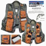 무료 배송! 많지 않아요! 미국 아웃도어 브랜드 90년대 앤틱 메시 플라이 낚시 다중포켓 아웃도어 조끼!