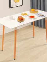 원형 테이블, 정사각형 테이블, 두꺼운 커피 테이블, 노르딕 다이닝 테이블, 식탁, 스터디 테이블, 전시 테이블, 심플한 커피 테이블, 흰색 협상 테이블 - 이미지 4