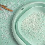 일본식 접이식 세면대 휴대용 여행용 가정용 대형 세탁대 플라스틱 발대 작은 세면대 아기용 - 이미지 3