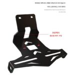 Maverick Umax/U3 전기차용 스테인리스 스틸 번호판 상향 확장 고정 브라켓 리어 랙 장식에 적용 가능 - 이미지 3