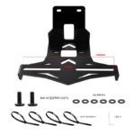 Maverick Umax/U3 전기차용 스테인리스 스틸 번호판 상향 확장 고정 브라켓 리어 랙 장식에 적용 가능 - 이미지 4