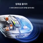 Tigercat M135 투명 무선 블루투스 마우스 스마트 스크린 디스플레이 펑크 합금 3모드 DIY 게임 사무실 선물 - 이미지 4