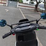 나인전기차 MZ/NZm80cm85c/m95c 개량형 알루미늄 합금 밸런스바 확장형 모바일폰 홀더 크로스바 - 이미지 4