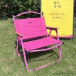 Mondaka 맞춤형 인터넷 셀러브리티 캠프 장식 바비 핑크 로즈 레드 에그롤 테이블 스티브 블루 접이식 레저 테이블 및 의자 - 이미지 5