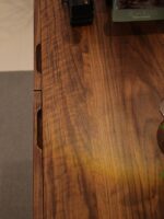 북미산 검은 호두 사이드 캐비닛 풀 솔리드 우드 거실 와인 캐비닛 심플 TV 캐비닛 사이드 책장 다이닝 사이드 유리 캐비닛 캐비닛 - 이미지 4